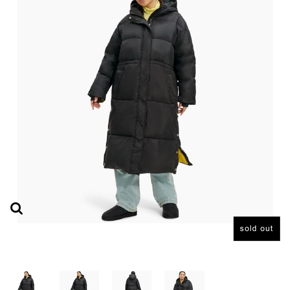 UGG Yellow and Black Jacket